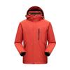 Niaojia's Same Style Outdoor Jacket Three-in-one Men's Technical Fabric Windproof and Coldproof True Burst Rain Waterproof Jacket for Men