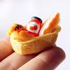 Miniature Jam Set Dollhouse Accessory  Bread Food Mini Decoration