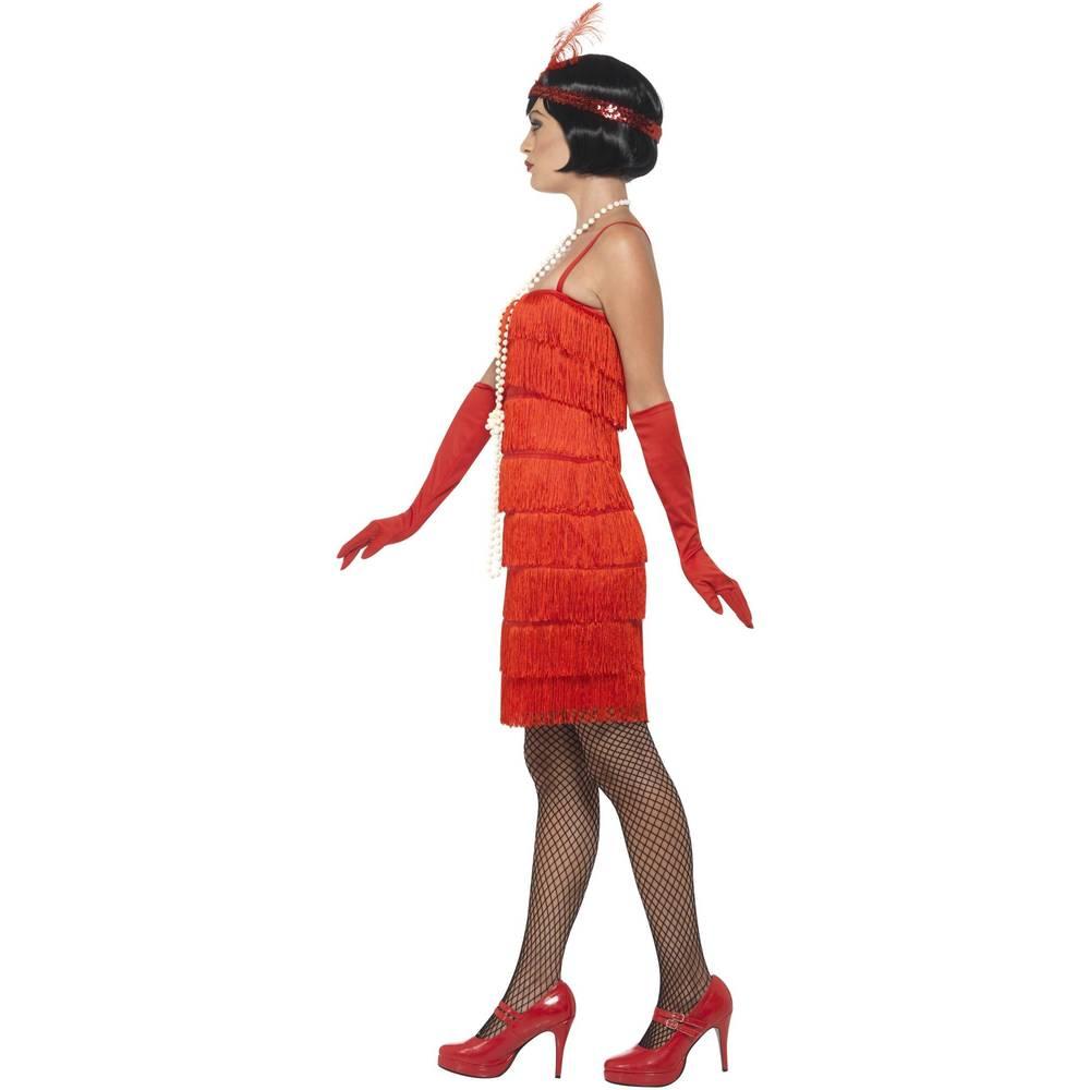 Smiffys Womens/Ladies Flapper Costume Set