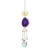 Original Stone Crystal Sun Catcher Natural Wind Chime Pendant Funny Rainbow Maker  Living Room