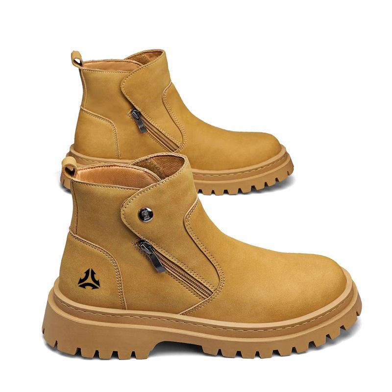 High-top Work Boots - New Style - Spring and Autumn Men's Casual Shoes - Leisure Boots