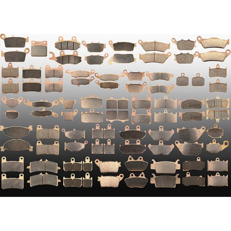 Motorcycle Parts Front & Rear Brake Pads Kit For Honda VFR400 VFR 400 R3K R3L R3M R3N NC30 1989-1992 Metal & Brass Alloys