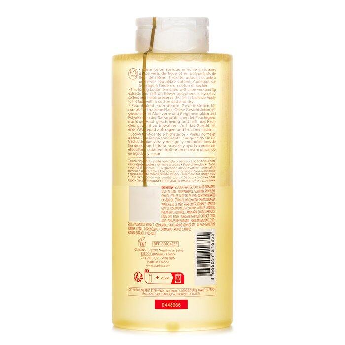 Clarins Увлажняющий тонизирующий лосьон с экстрактом алоэ вера и цветков шафрана - Для нормальной и сухой кожи (Случайный пакет)