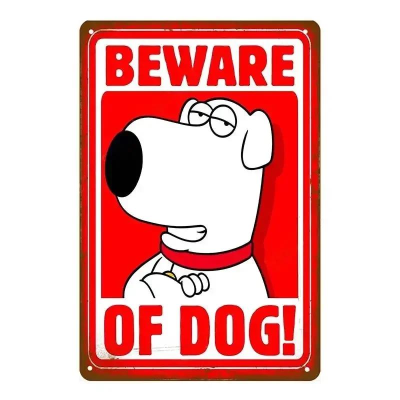 Предупреждение Опасность Металлические Знаки Винтаж Остерегайтесь Собаки Кошки Постер Настенная Табличка Двор Сад Бар Дом Живопись Декор для Мужской Пещеры