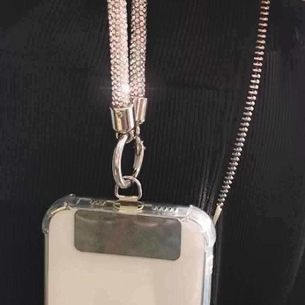 Luxury Phone Lanyard Metal Clip Universal Phone Lanyard Full Lanyard Wrist Wear