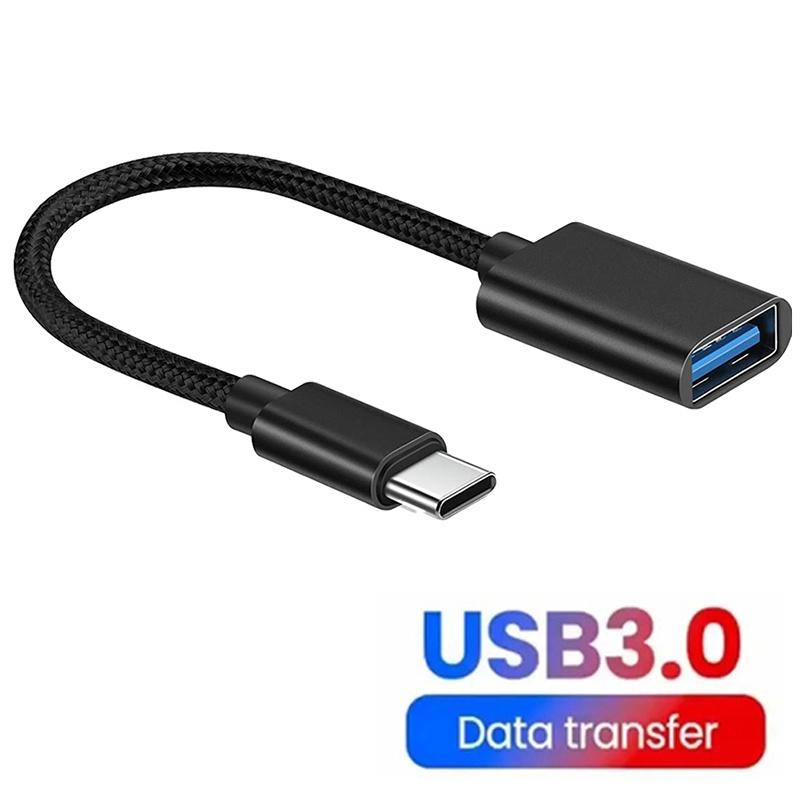 USB C OTG Cable Adapter Type C Male to USB 3.0 Female OTG Data Cord Adapter Type C Connector USB Type C Cable For Xiaomi Huawei