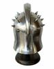 Armour medieval maximus helmet larp with wooden stand halloween