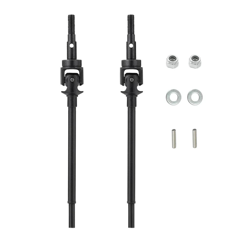 Heavy Duty Universal Front Rear Joint CVD Drive Shaft Dogbone for RC 1/10 Axial SCX10-II 90046 90047 AR44 AXLES JEEP Wrangler