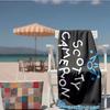 1pc Scotty Cameron Logo Design with Blue Crown Motif 2D Printed Microfiber Beach Towel, Quick Dry Super Absorbent. Great for