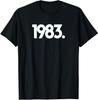 2026Retro Streetwear Birthday T-Shirt Men Born in 1983 Style Men's Graphic T Shirt Birthday Gifts TShirt Streetwear Men Clothing
