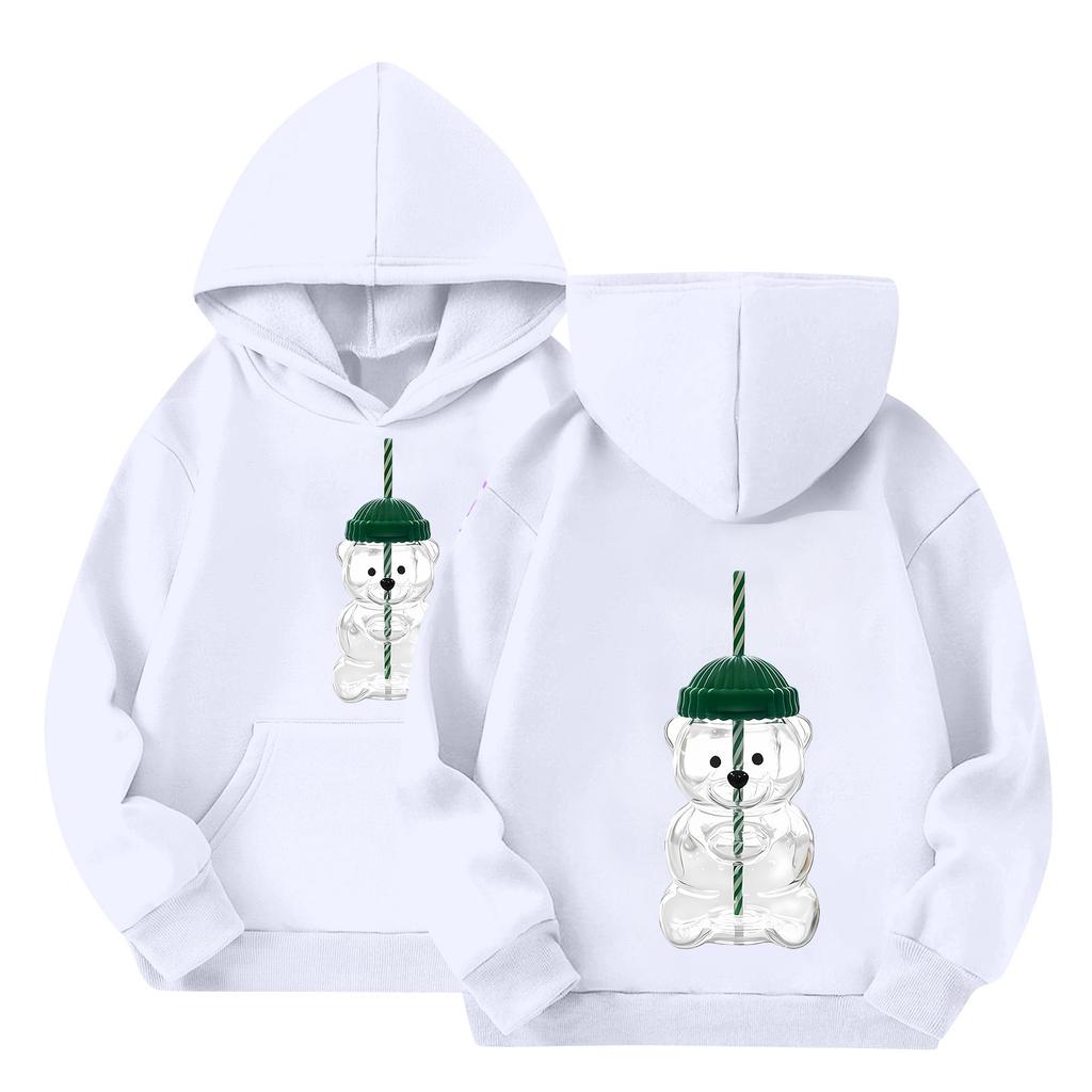 Детские толстовки с капюшоном, свободная однотонная спортивная рубашка с капюшоном, модная спортивная рубашка