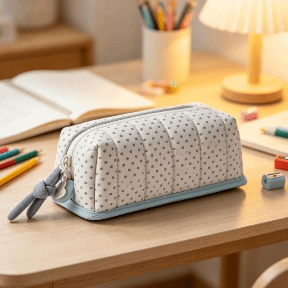 Portable Pencil Box Large Capacity Pen Bag Fashion Creative Pencil Case  For Students