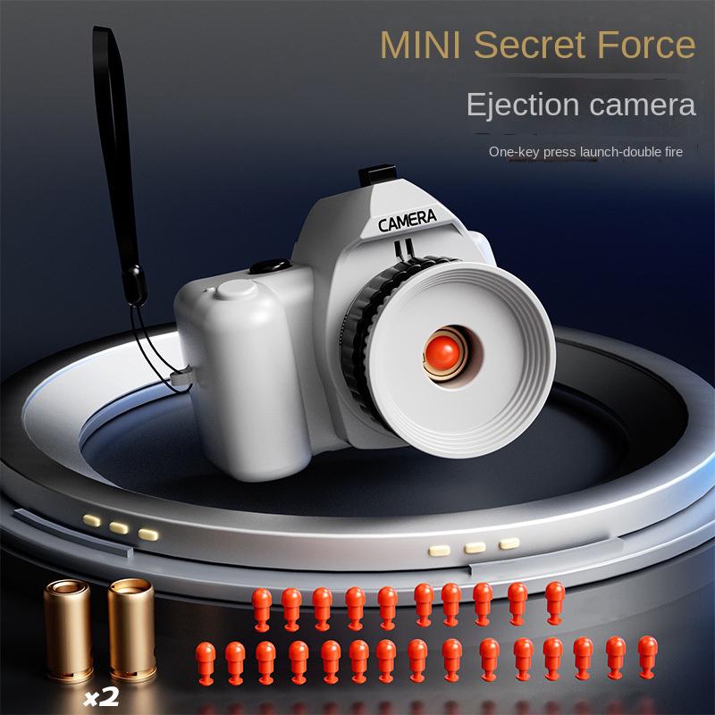Шпионские камеры Пистолет для стрельбы Детские Ролевые игры Шпионская атака и запускаемые игрушки Пистолет Мягкая пуля-дротик Игрушечный пистолет для розыгрыша Веселая игрушка