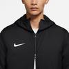 Men's Parka Nike Parka Coats Men's Black Hooded Thickened