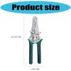 Electrical Crimping Plier Cable Cutter Stripper Crimper With Wire Stripping, Cutting, Crimping Electrician Pliers