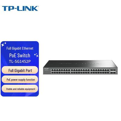 Tp-Link Гигабитный PoE+ коммутатор TP-Link TL-SG1452P на 48 портов