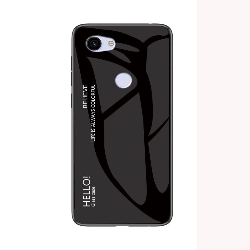 Чехол для Google Pixel 3A 3 XL Модный Жесткий Закаленное Стекло Градиентный Защитный Задний Чехол для Google Pixel 2 XL Pixel3 3a