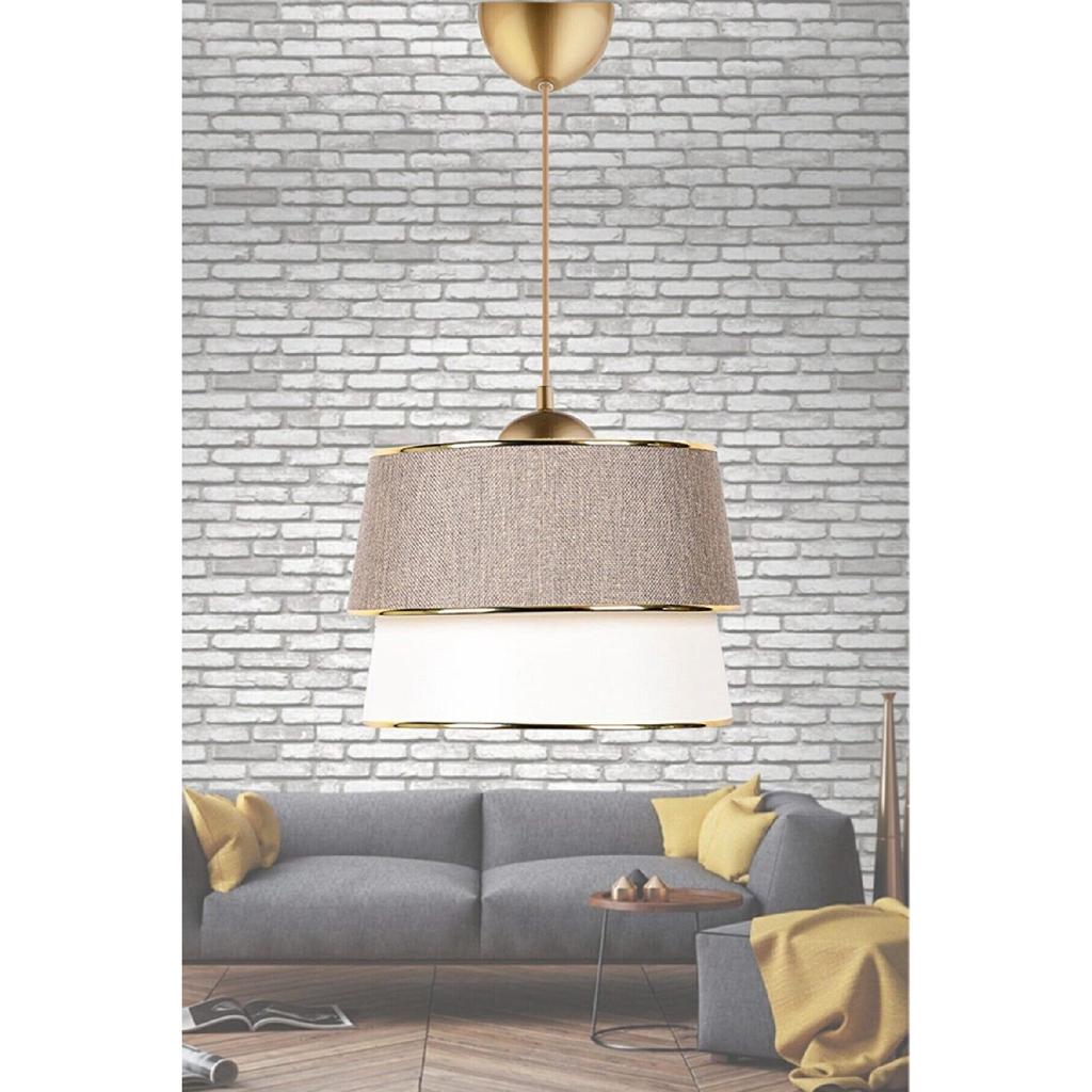 Тканевое изголовье, 2-х ярусная люстра для торта, спальня, детская комната