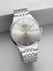 IW Luxury Grey Automatic Mechanical Watches For Men MIYOTA Movement Wrist Watch Stainless Steel Strap Date Sapphire Glass Reloj