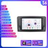 Ossuret 2Din Android 13 Автомагнитола для Mercedes Benz GL ML W164 ML350 ML500 X164 GL35 GL45 2005-2012 Навигация GPS Интеллектуальный Мультимедийный Видео WIFI