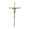 Pure Brass Jesus Cross - 1Pcs | Christ Wall Décor | Lord Jesus Holu Christmas Figurine | Perfect for Christmas Gifts - Golden Finish