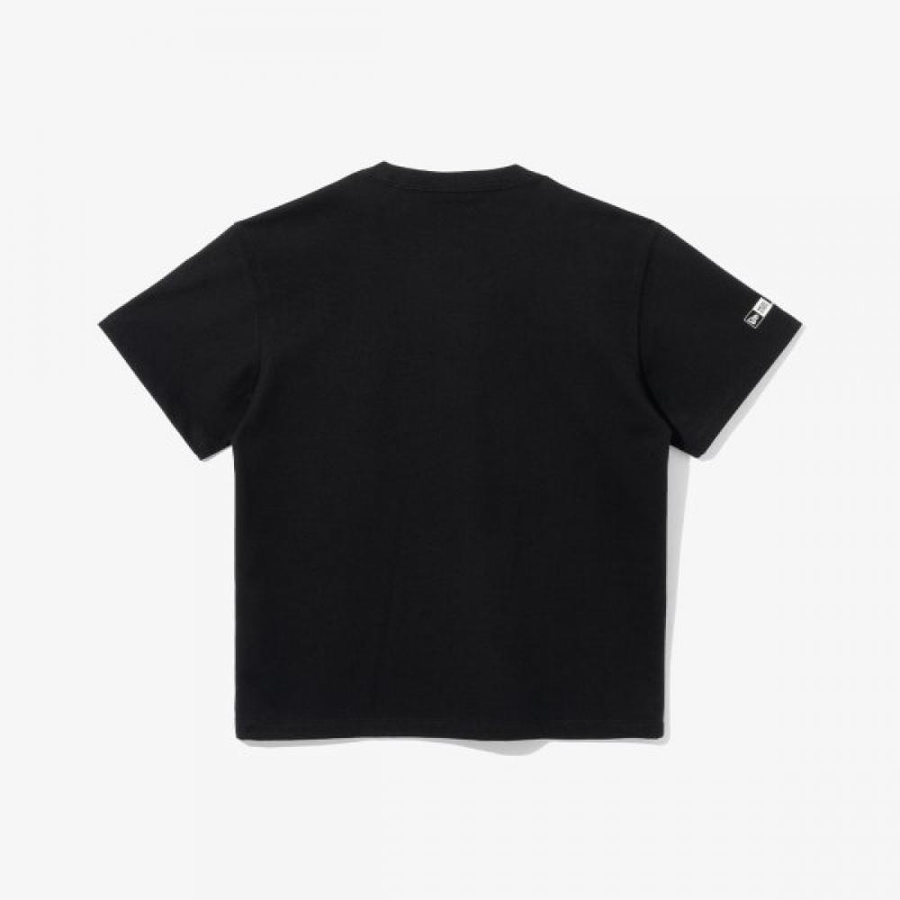 S Mlb Chicago WhiTe Sox LeTTering Logo T ShirT Black S