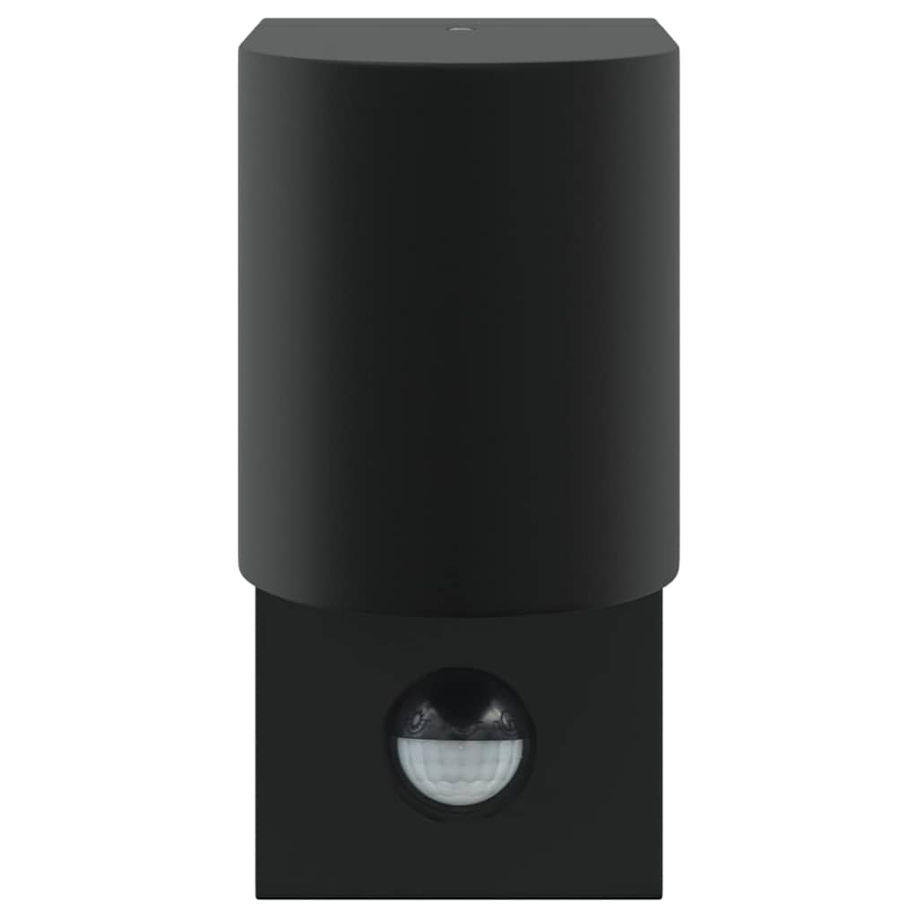 Outdoor Wall Lamp Black 12 x 7 x 15 cm Stainless Steel