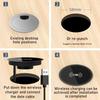 15W Fast Wireless Charger Pad Fast Charging Inductive Charging Base  Desktop Wireless Charger