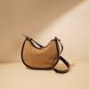 Niche Design Girls Crescent Bag Women's 2025 New Leather Autumn and Winter High-end Shoulder Fashion Personalized Armpit Bag