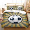 Лидер продаж, комплекты пододеяльников с 3D-принтом, комплект постельного белья с 3D-принтом, домашний текстиль для футбола, высококачественный полиэстер, пододеяльник, детское покрывало одного размера