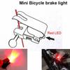 Mini Bike Brake Light Mount Tail Rear Bicycle Cycling LED Safety Warning Lamp