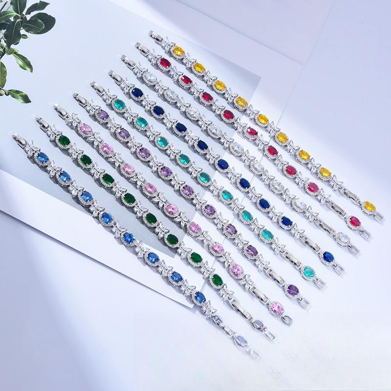 Новый повседневный и универсальный браслет из циркония в корейском стиле 2024 года для девочек отличается уникальным цветочным дизайном, который отличается легкостью, роскошью и изысканностью.