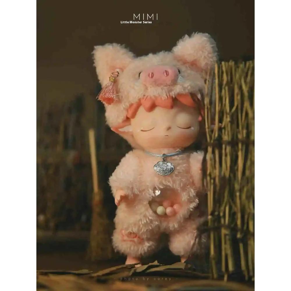 Kawaii Anime Action Figure Blind Box - Mimi-Leisurely Elf Series Surprise Mystery Doll, Cute Collectible Trendy Decor Gift for G