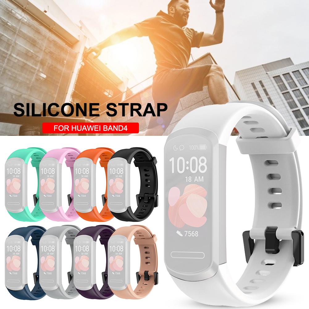 Мягкий силиконовый ремешок для замены браслета для часов Huawei Band 4