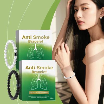 Магнитный браслет против курения улучшает кровообращение, способствует глубокому сну и повышает энергию, браслет из бусин