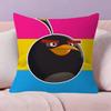Animation AAAngry Birds Cartoon   Pillow Cushion Cover Pillowcase Living Room Sofa Home Decor Customized