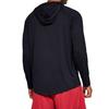 Under Armour Sweatshirts Men's Black Hooded Moderate Regular 1328703-001