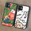 Мальтийская Болонка Милый Рисунок Для IPhone 15 16 Pro Max 11 12 13 14 XS XR X Plus 16E Матовый Полупрозрачный Чехол Для Телефона