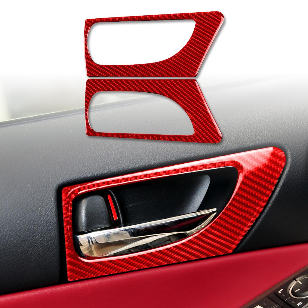 Для Lexus IS250 300 350C 2013-аксессуары, автомобильные наклейки из углеродного волокна для внутренней отделки ручки передней двери, панели