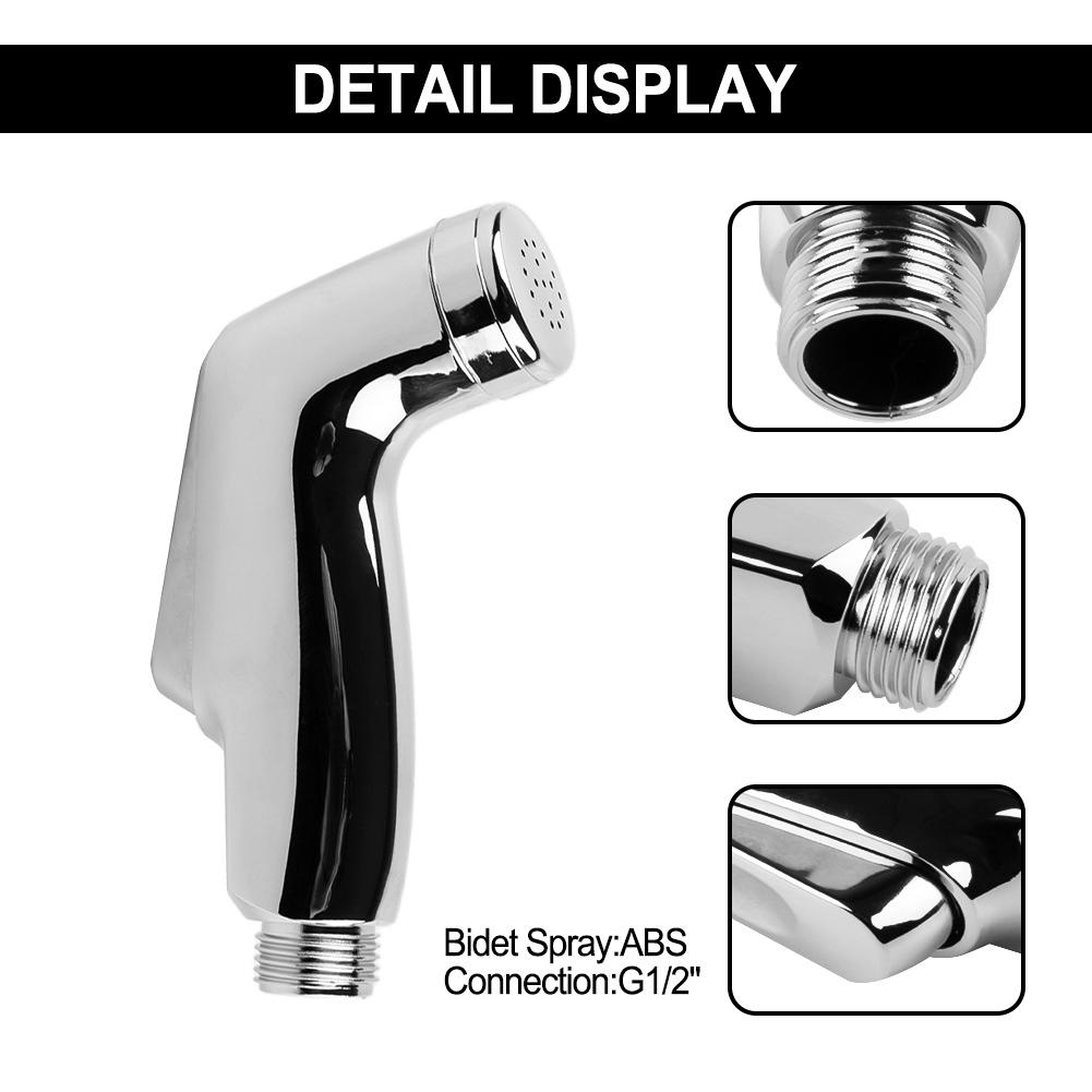 Toilet Shower Head Bidet Shattaf Douche Bidet Spray ABS For Most Shower Hose Toilet Spray Clean The Private Parts