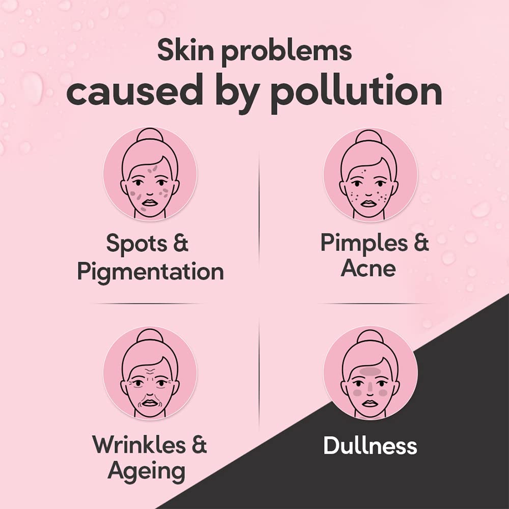 POND'S Умывальник для лица Pure Detox 200 г, ежедневное отшелушивающее и осветляющее очищающее средство, глубоко очищает жирную кожу — с активированным углем для свежей и сияющей кожи