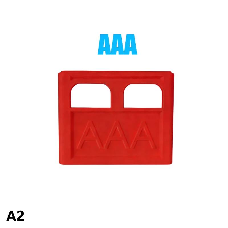 Храповик для батареек AAA/AA/9V/CR2032/CR2025, штабелируемый органайзер для батареек, декоративный держатель для батареек, для дома, офиса, ящик для хранения