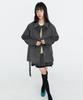 MONGDOL Cashmere Wool Handmade Half Coat Grey Mdct013Gray