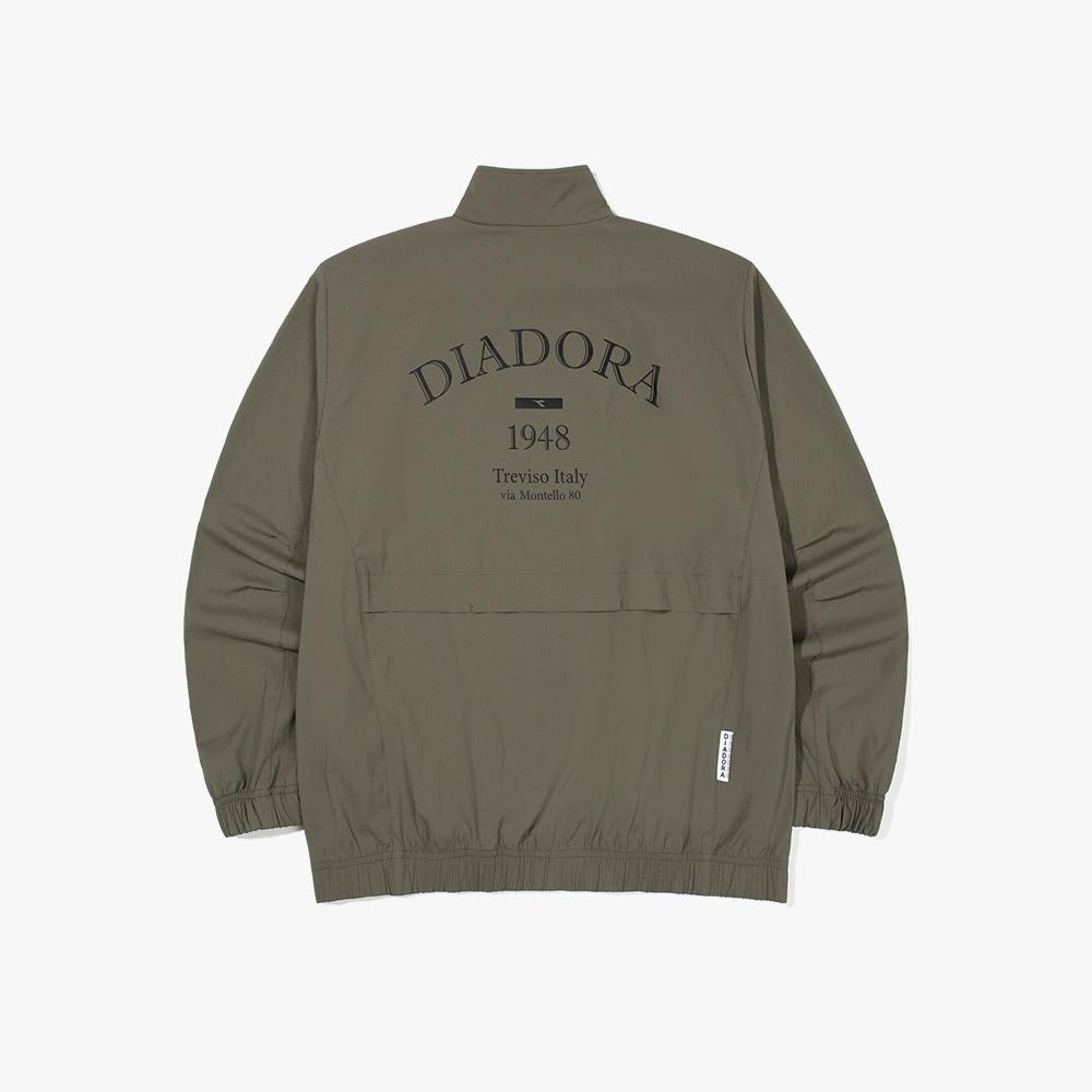 Diadora Базовая тканая куртка Хаки