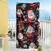 Christmas Beach Towel Super Soft & Absorbent Comfortable Lightweight