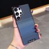 Защитный чехол Samsung S25 Ultra с кевларовым рисунком, гальванизированный, жесткий