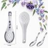 8 Pieces Ceramics Soup Spoons Nese And Porcelain Pattern Spoons Flatware - RiRi