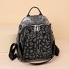 Women's Backpack Rhinestone Leopard Print Outdoor Backpack