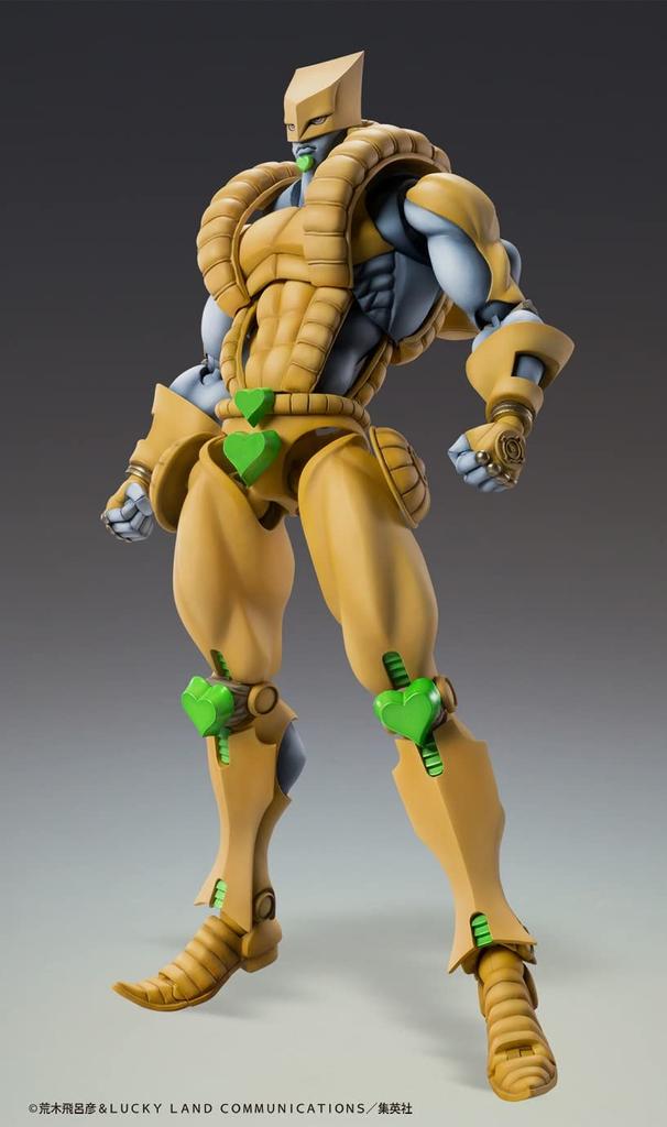 Super Action Statue BIG «JoJo's Bizarre Adventure Часть 3» [The World] Прибл.. 250мм ПВХ и АБС и ПОМ и Металл Окрашенная Подвижная Фигурка ME22686