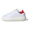 adidas Stan Smith Platform White Scarlet Женские кроссовки Cloud-White Off-White Better-Scarlet IE0452